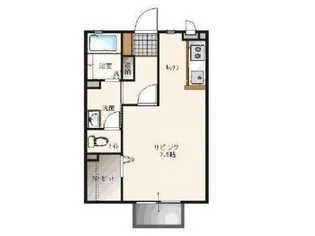 アーバンリッチB棟【1階】の間取り