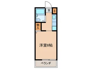杉山ハイツ【2階】の間取り