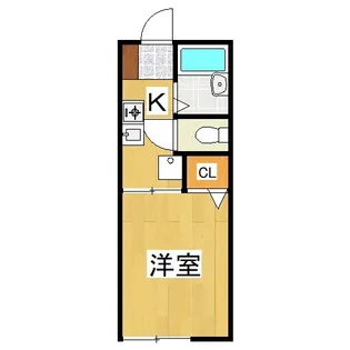 ハウスMセカンド【1階】の間取り