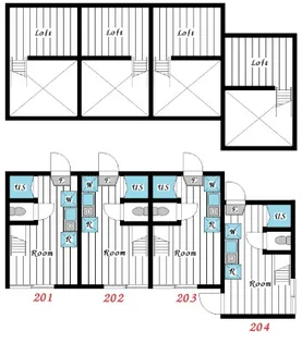 TM西横浜【2階】の間取り