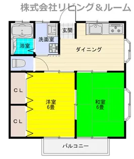 サンピア水郷・A棟【1階】の間取り