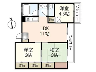 坂本ビル【3階】の間取り