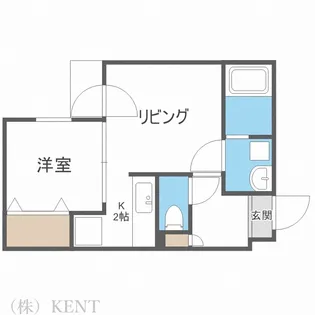ラフォルテ桑園【3階】の間取り