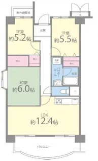 プレミール28【2階】の間取り