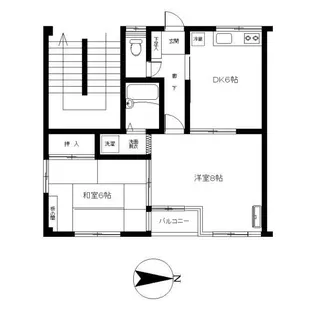 30スペース【1階】の間取り