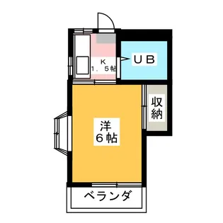 プリティハイツ【2階】の間取り