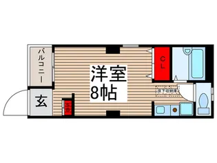 スモ-ルパ-シモン【1階】の間取り