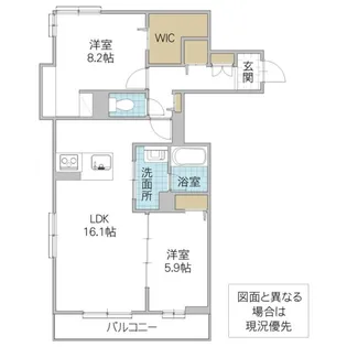 ラヴォラーレ【3階】の間取り