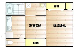 杉原 アパート【2階】の間取り