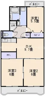 ラークヒル【2階】の間取り