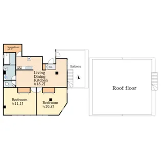 東京都八王子市元本郷町4【マンション】の間取り