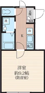 「防音マンション」リトルズトーン上野公園の間取り