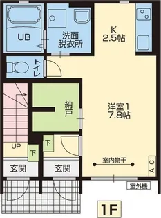 New Lumiere(ニュー・ルミエール)【1階】の間取り