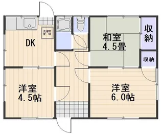 岡山県岡山市北区尾上【一戸建】の間取り