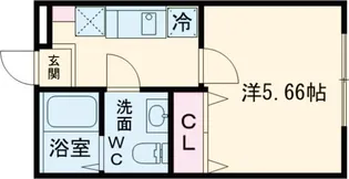 モダンラフォンテ高島平【1階】の間取り