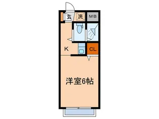 ハウス千駄木【2階】の間取り