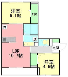 Forest・K【1階】の間取り