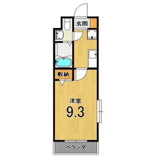 メゾン・メロディア【2階】の間取り