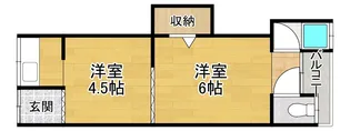 中条文化【2階】の間取り