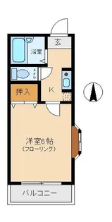 ネオハイム 五番館【2階】の間取り