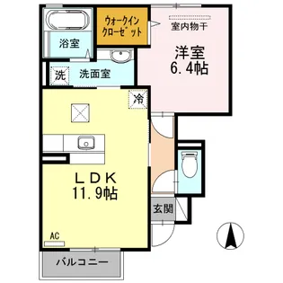 B r a v e r y【1階】の間取り