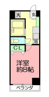 グランレスパス【1階】の間取り