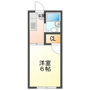 ミルクコーポ【2階】の間取り