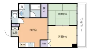 KODAヒルズ四つ木【3階】の間取り
