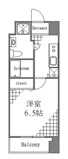 レションフカガワ【6階】の間取り