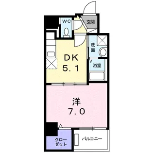 東京都墨田区向島3【マンション】の間取り
