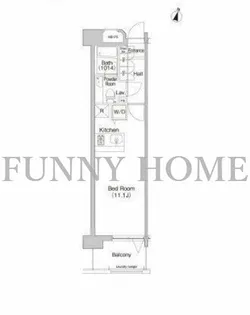 プライムアーバン学芸大学パークフロント【3階】の間取り