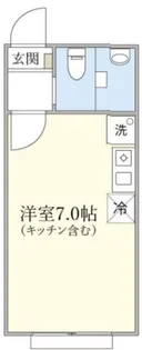 リベロ新江古田【1階】の間取り