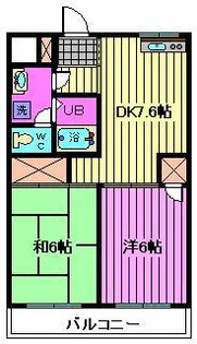 リファインドマンションK【3階】の間取り