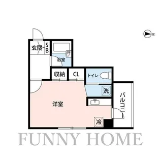 千草【4階】の間取り