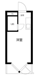 乙甲ユースフル幡ヶ谷【1階】の間取り