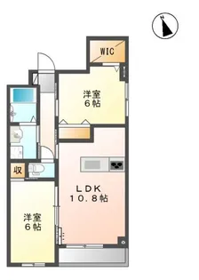 セロプシーK【1階】の間取り
