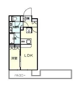 レーベン小田原 THE TOWER【5階】の間取り