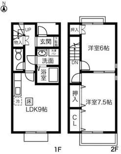 Sweet Sweet LUNAの間取り