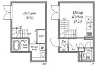 東京都杉並区高円寺南2【マンション】の間取り