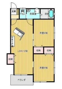 ハニーヒルズ御殿【2階】の間取り