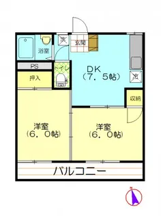 クリア・ステージ【1階】の間取り