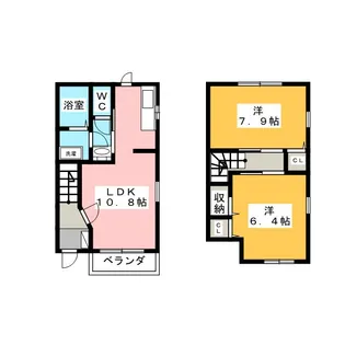 ノイエ・シュトラーセBの間取り