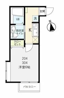 ガレオン船橋【3階】の間取り