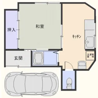 灘ハイツの間取り