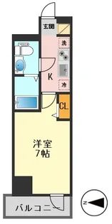 東京都葛飾区亀有5【マンション】の間取り