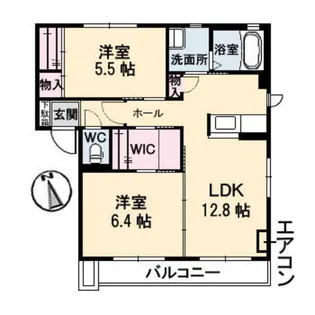 コモドY・T【2階】の間取り