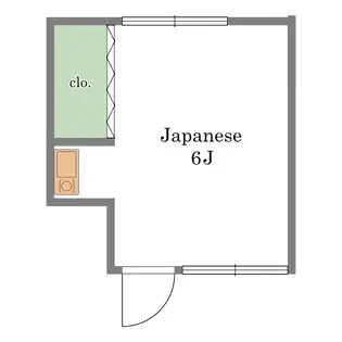 丸山アパート【2階】の間取り