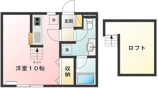 セピアコリーヌ多磨【2階】の間取り