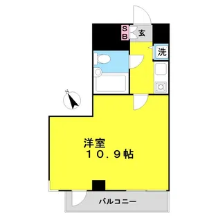 東京都文京区音羽1【マンション】の間取り