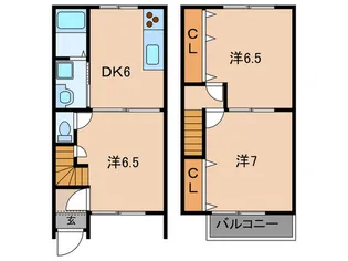 滋賀県大津市大萱3【一戸建】の間取り